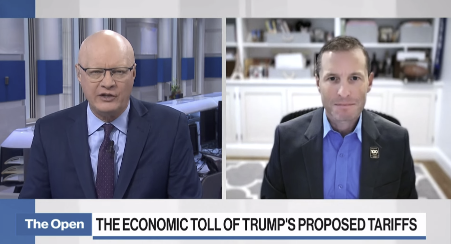 Patrick Pannett addresses tariffs on Bloomberg
